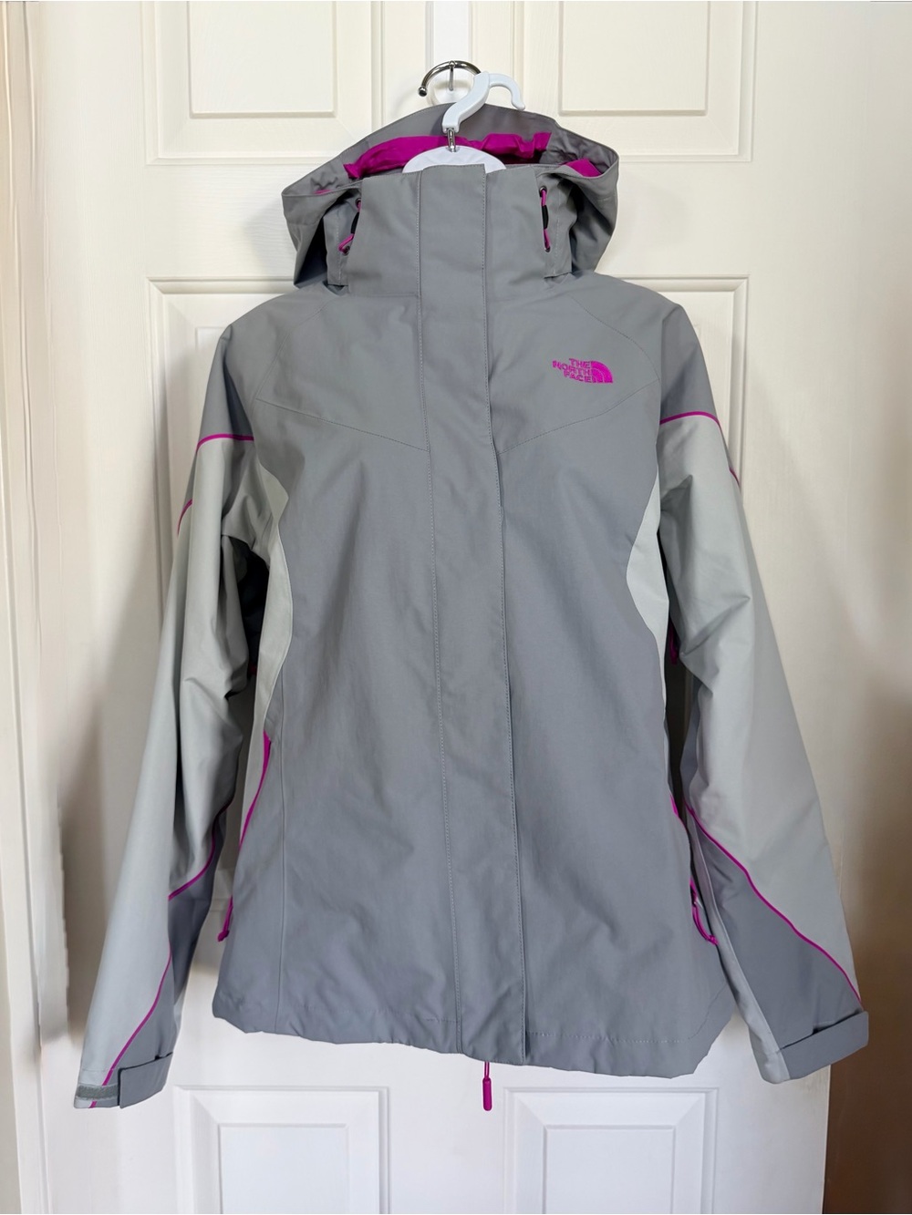 The North Face 2-in-1 Grey Ski Jacket with Removable Inner Jacket